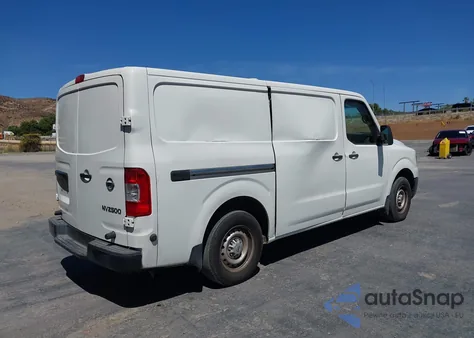 2019 Nissan Nv Cargo Nv2500 Hd S V6 z USA, uszkodzony, nr VIN 1N6BF0KY4KN801009